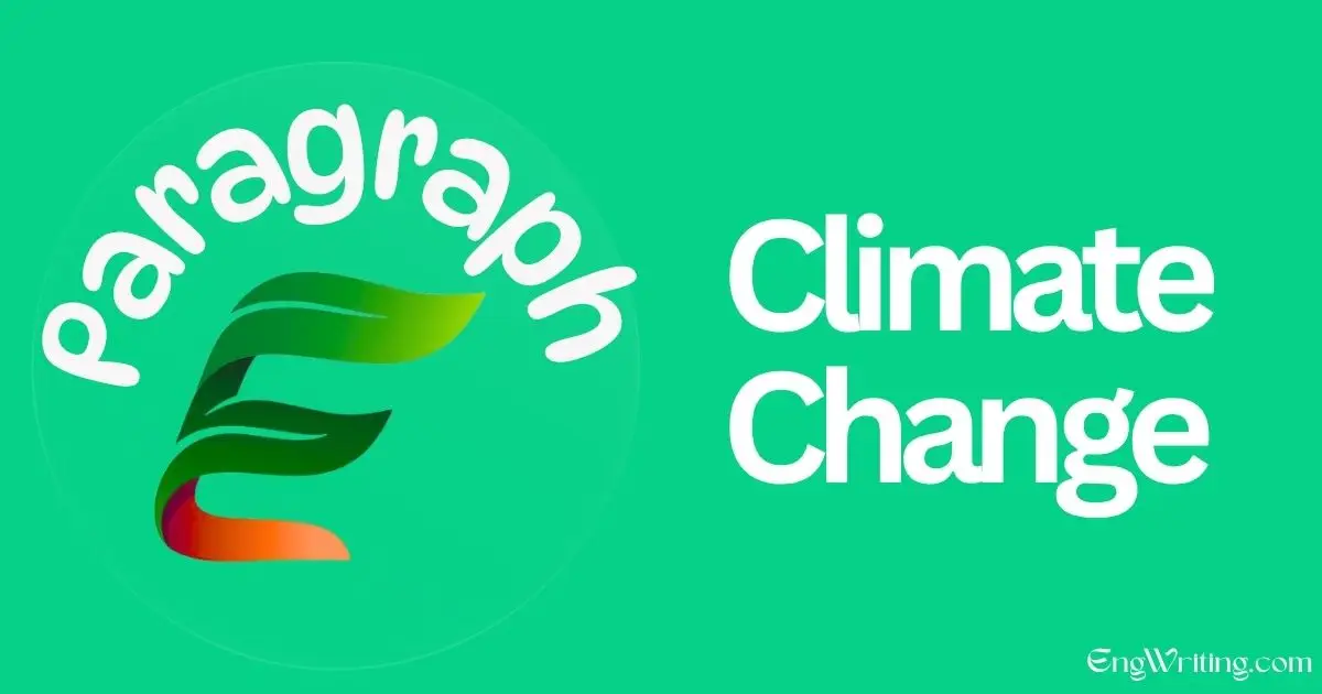 Climate Change Paragraph