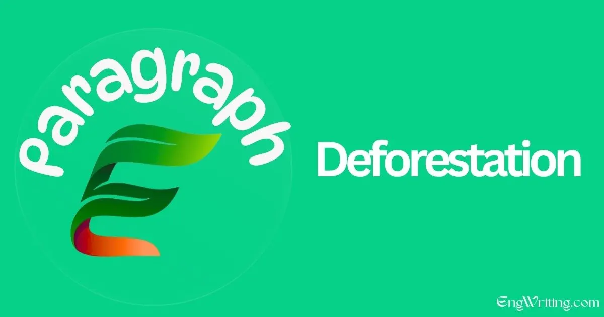 Deforestation Paragraph