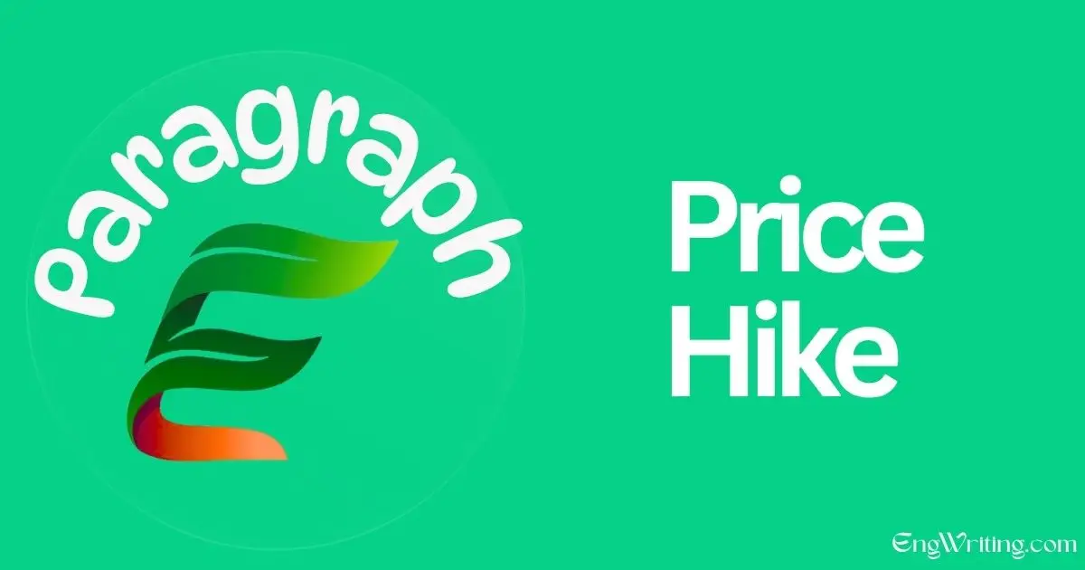 Price Hike Paragraph