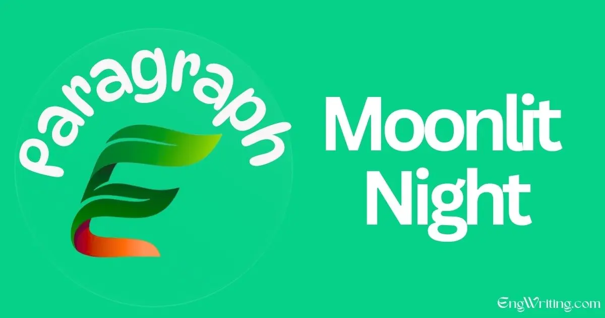 A Moonlit Night Paragraph