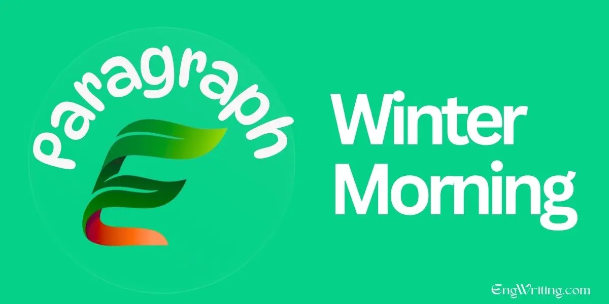 Winter Morning Paragraph