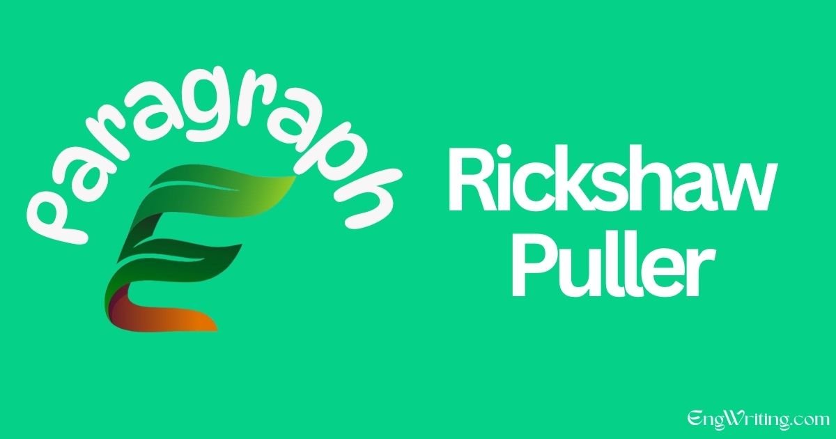 Rickshaw Puller